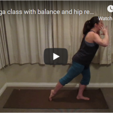 Yoga for trampers mini classes – Video 1 – balance and hip release