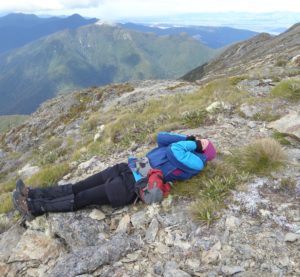 savasana on mount fishtail